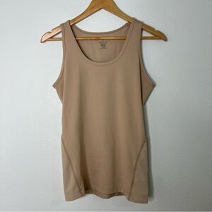 Tommie Copper Womens Tank Top Copper & Zinc Infused Compression Sleeveless Sz L
